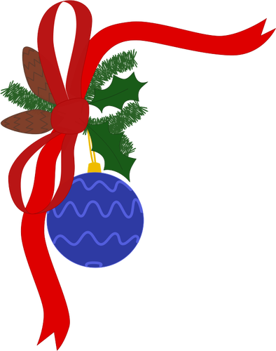 Immagine vettoriale di Natale decorazione