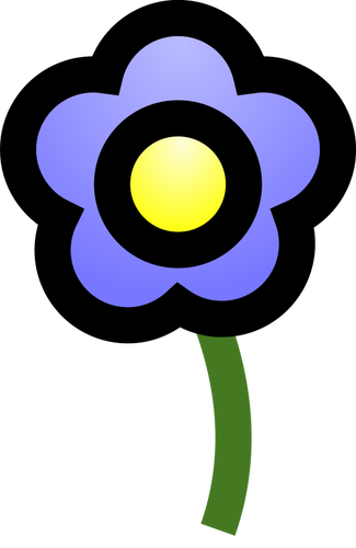 Eenvoudige bloem