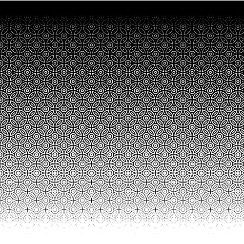 Circle halftone template