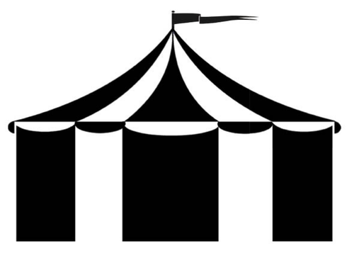 Cirkusové stany obrázek