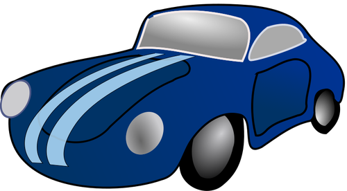 Toy car vector clip art illustration