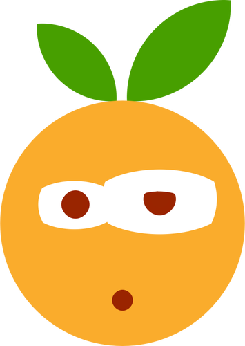 Pomarańczowy emoji