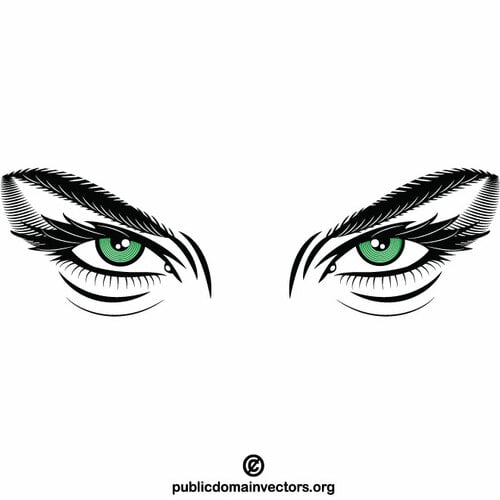 Woman eyes