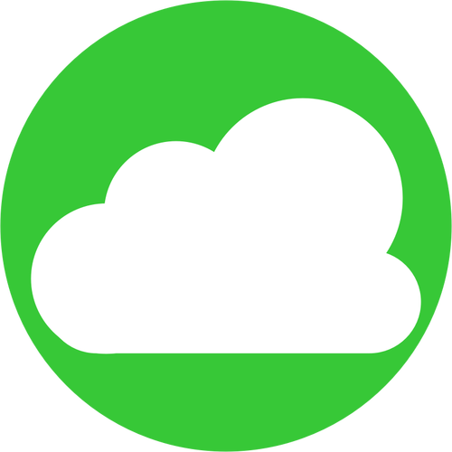 Cloud icon vector illustration