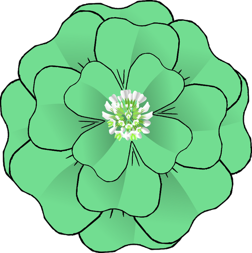 Floare verde