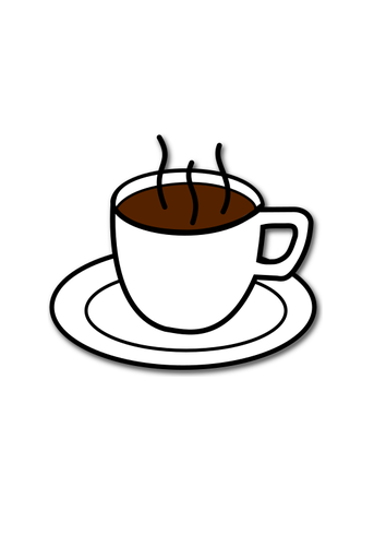 Coffee cup vector image