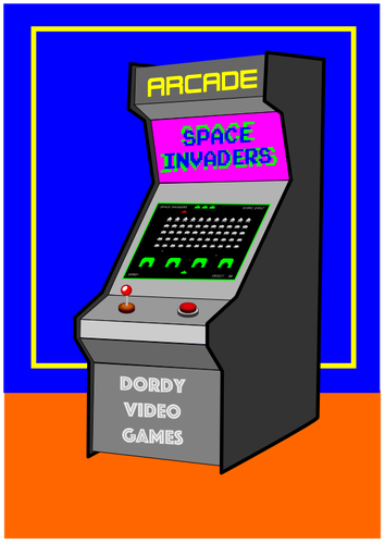Machine de jeux vidéo d’arcade