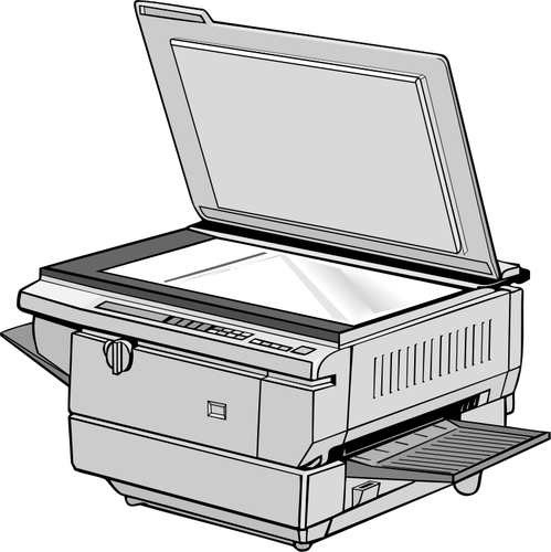 Úřadu kopírovací stroj