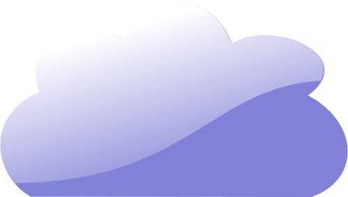 Light cloud vector clip art