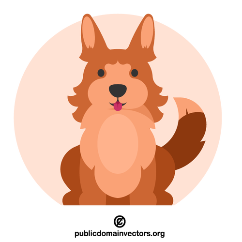 De hond van Corgi