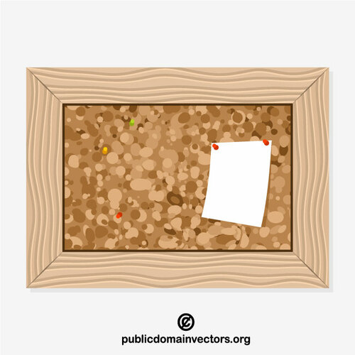 Cork board clip art