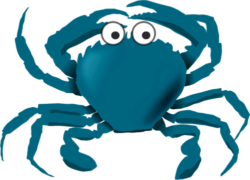 Blauwe krab