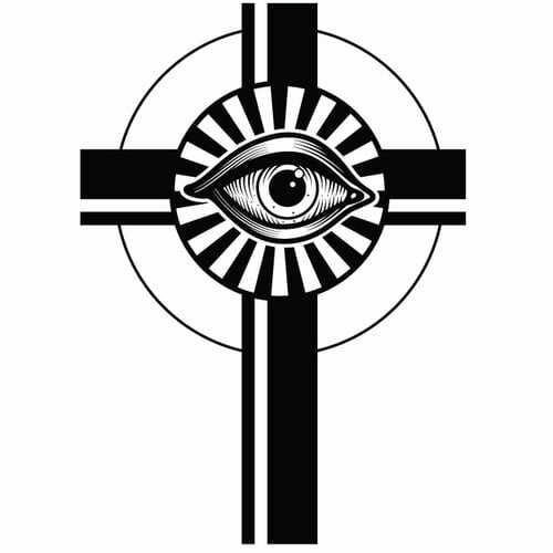 Крест с глазом