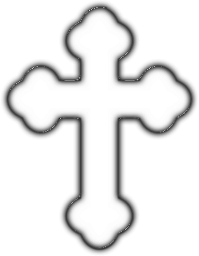 Vector image of symbol of faith