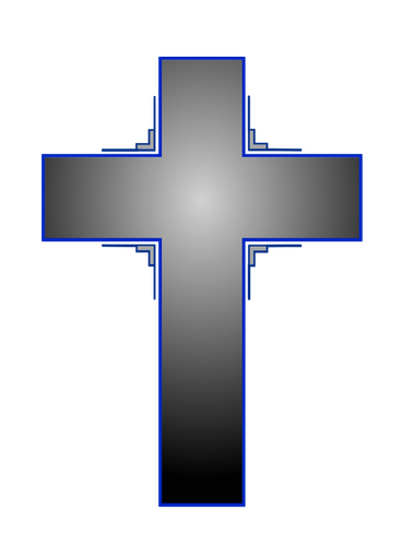 Imagine vectorială de cruce