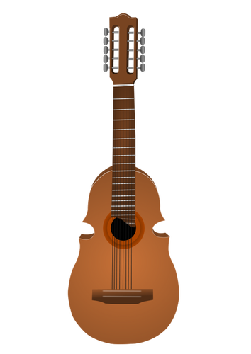 Vector illustration of guitar