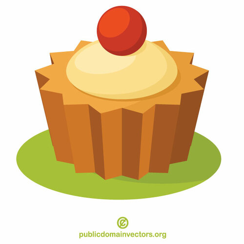 Cupcake vector illustraties