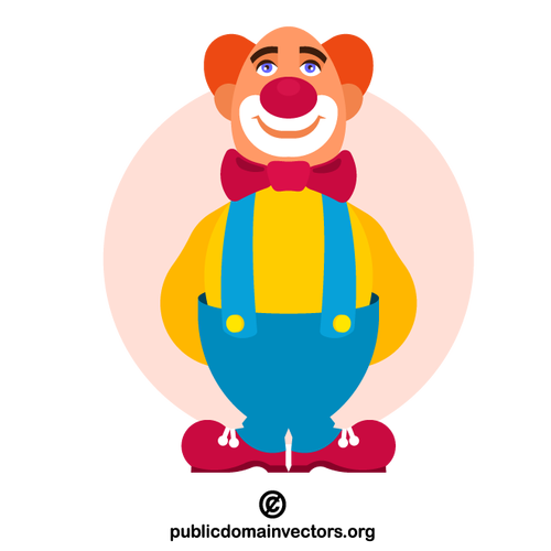 Söt clown