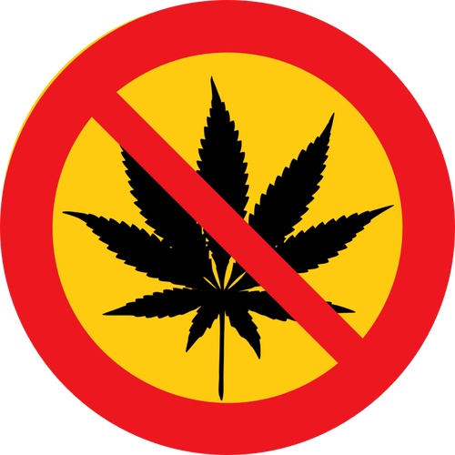 No hay imágenes prediseñadas cannabis vector