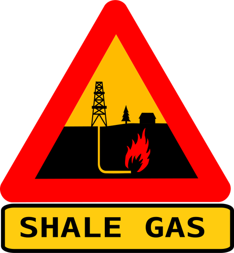 सदिश एक प्रकार की शीस्ट गैस fracking के लिए चेतावनी के संकेत