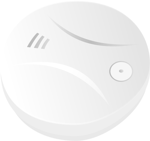 Smoke detector vector drawing