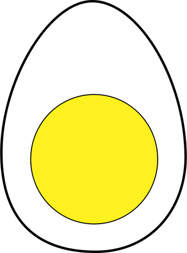 בתמונה וקטורית של הביצה