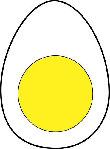 Vector image of egg