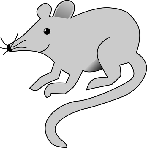 Imagen vectorial de rata
