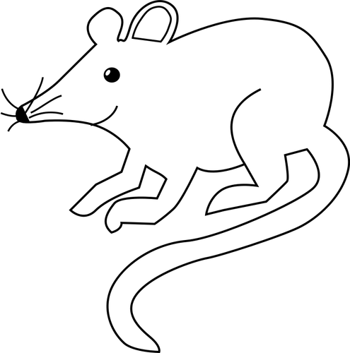 Ilustração em vetor do mouse