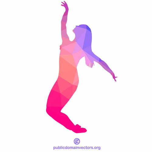 Danseuse silhouette