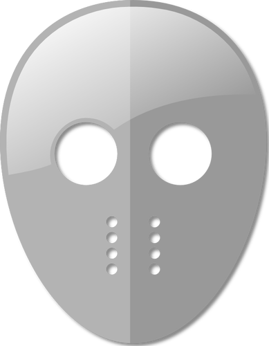 Fencing mask vector image