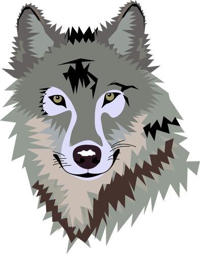 Wolf-Porträt