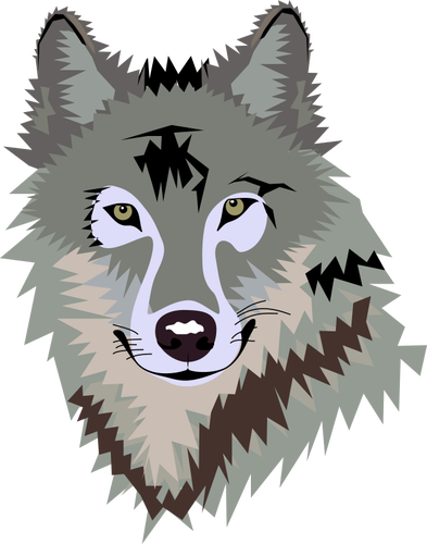 Portrait de loup