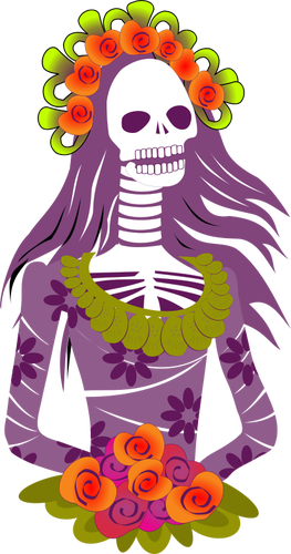 Calavera vector image