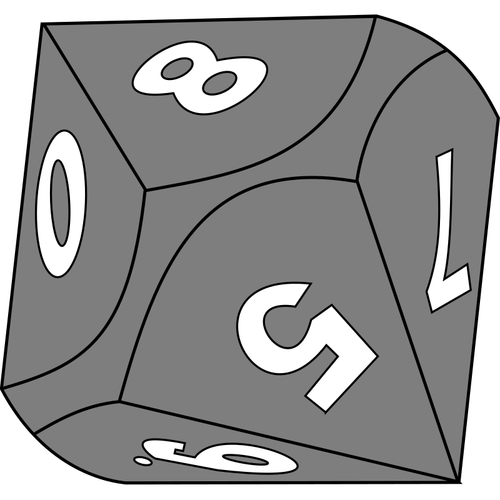 Grey dice