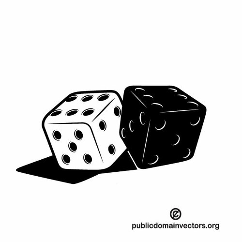 Dice vector image