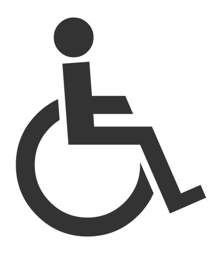 Mensen met een handicap het pictogram