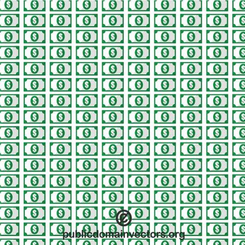 Background pattern with dollar bills