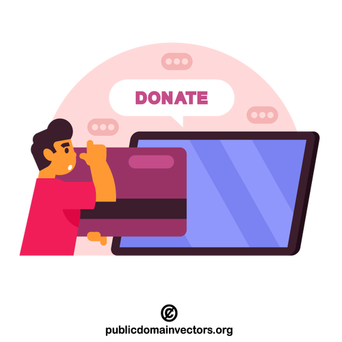 Donation concept