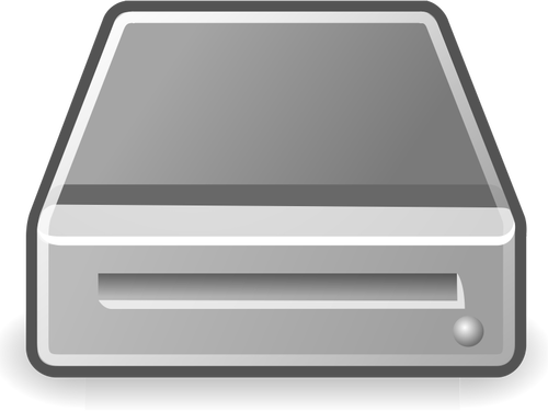 Vektor Klipart z externího disku PC