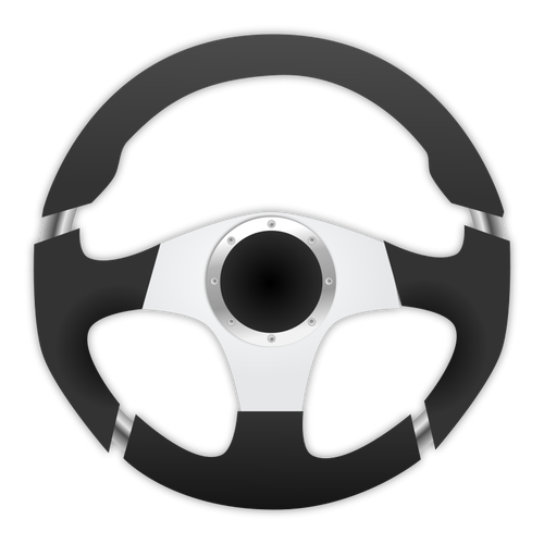 Driving wheel vector image