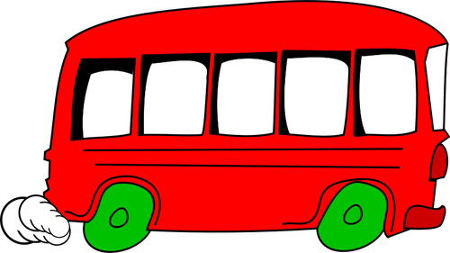 バス ベクトル画像