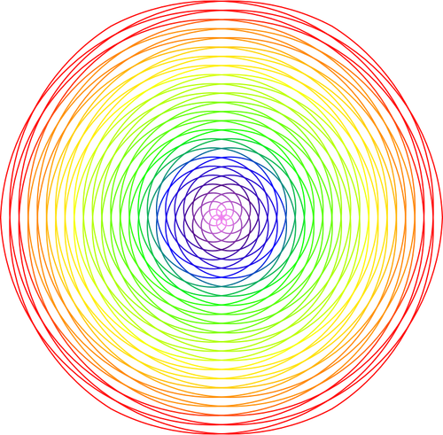 Spirale colorée