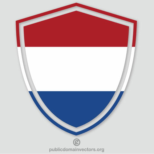 Hollanda bayraklı arması