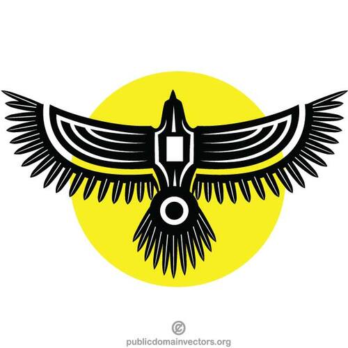 Symbole tribal aigle