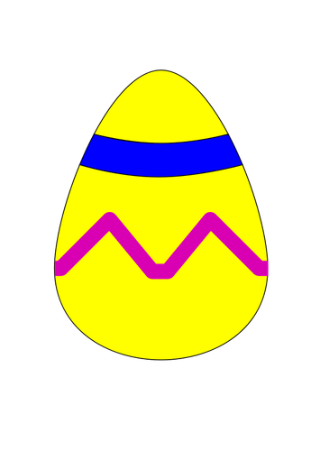 Imágenes Prediseñadas Vector del huevo de Pascua