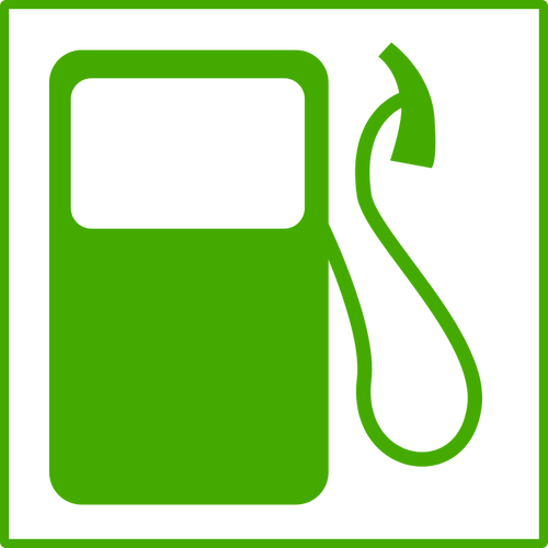 Eco fuel vektor icon