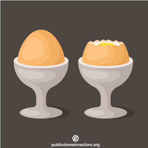 Telur dalam cangkir
