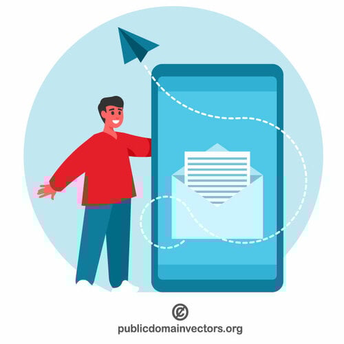 Email technology concept