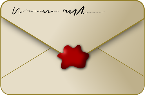 Sealed envelope vector image